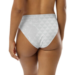 Haka White Eco High-Waisted Bikini Bottom - Image 5