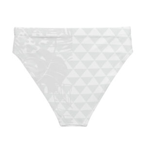 Haka White Eco High-Waisted Bikini Bottom - Image 4