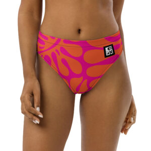 Monstera Recycled High-Waisted Bikini Bottom - Image 3