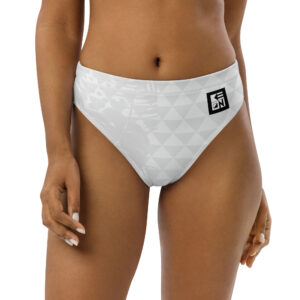 Haka White Eco High-Waisted Bikini Bottom - Image 3