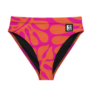Monstera Recycled High-Waisted Bikini Bottom