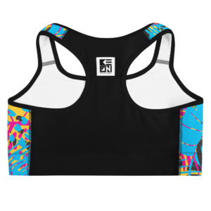 Aloha CMYK Sports Bra - Image 3