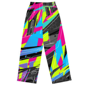 Fractured wide-leg pants - Image 3