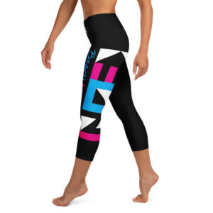 Keoni Black Capri Leggings