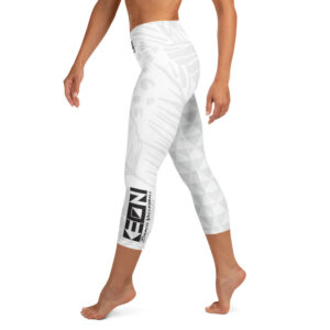 Haka White Capri Leggings