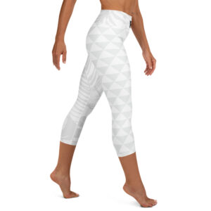 Haka White Capri Leggings - Image 4
