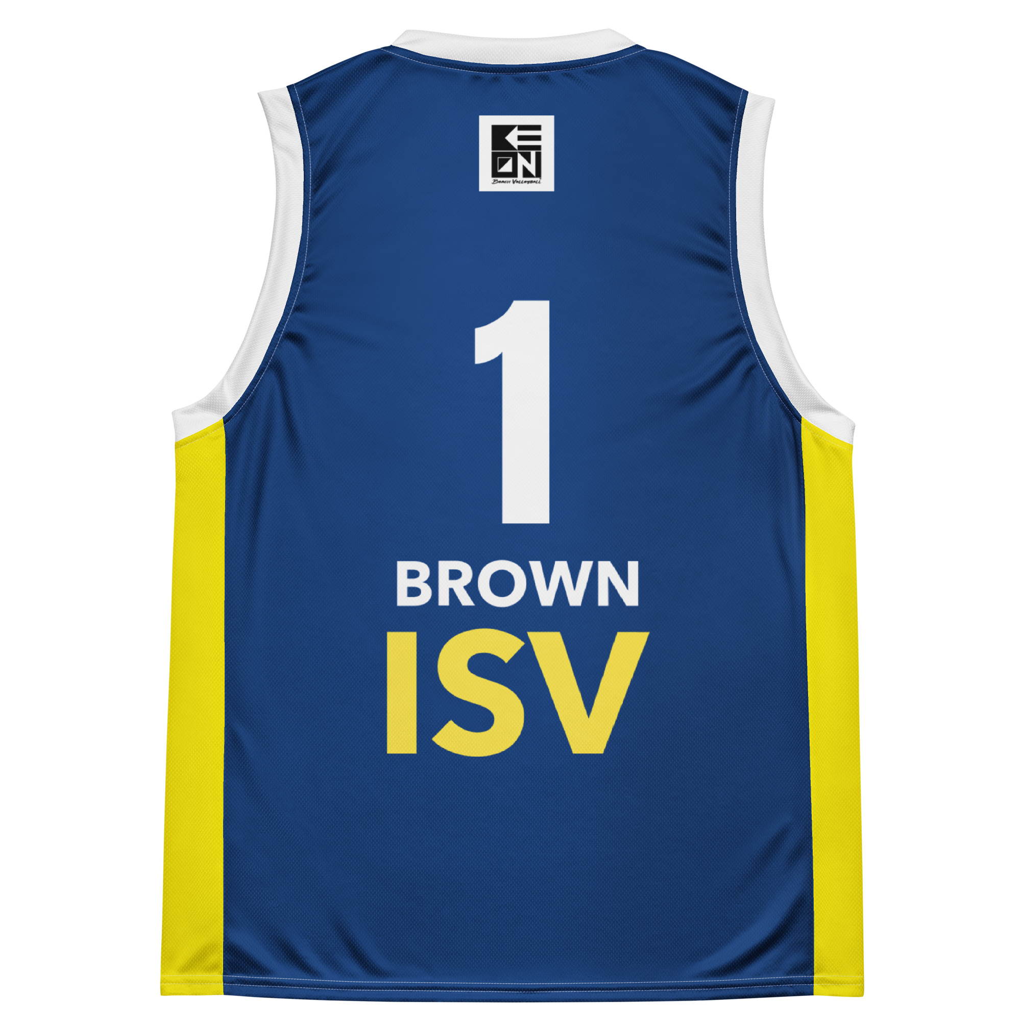 ISV Blue Jersey 1 BROWN - Image 2