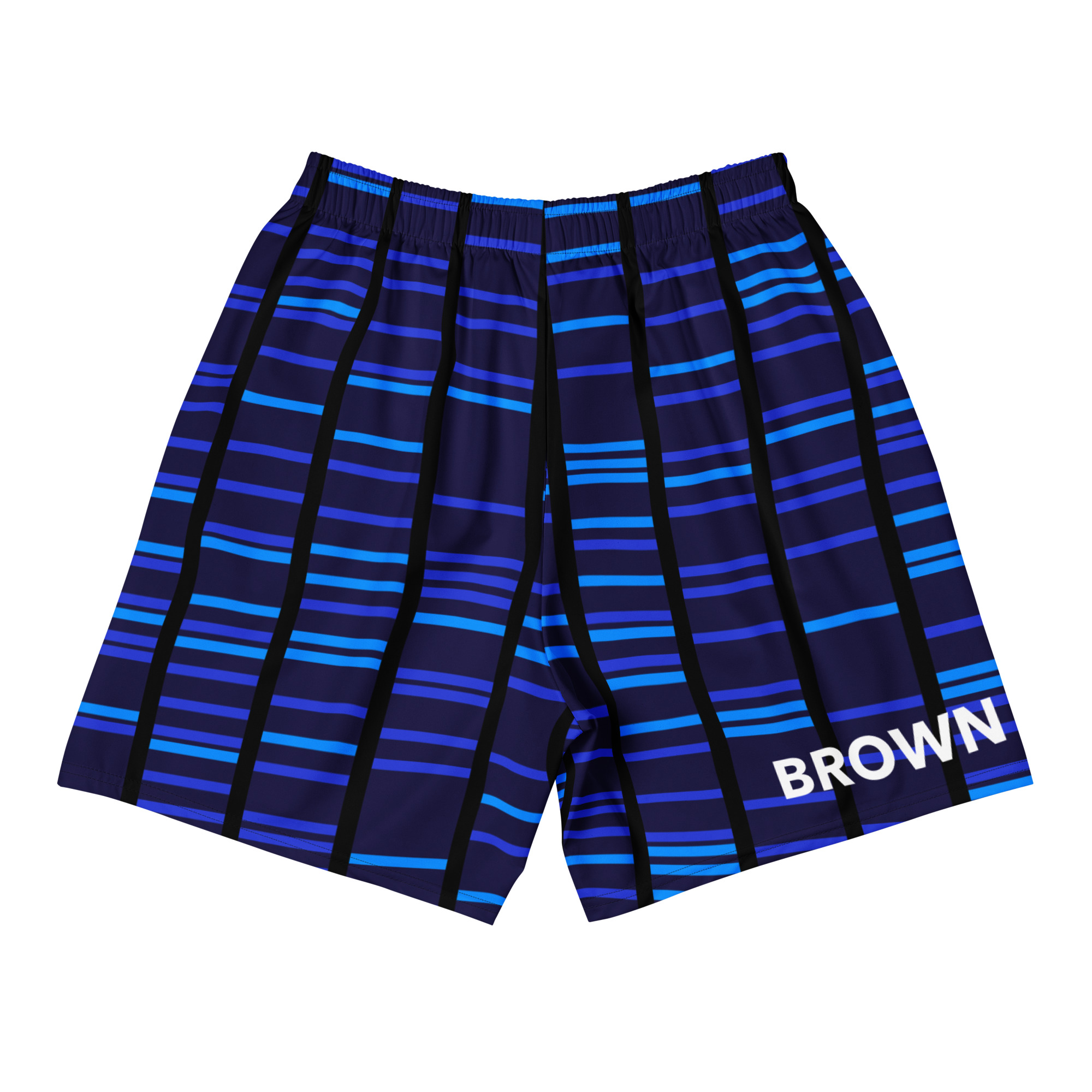 ISV Blue Men's Volley Shorts BROWN - Image 2