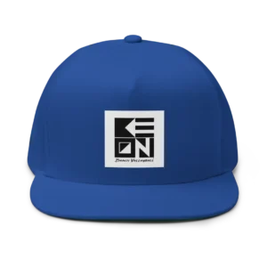 Keoni Logo Flat Bill Cap