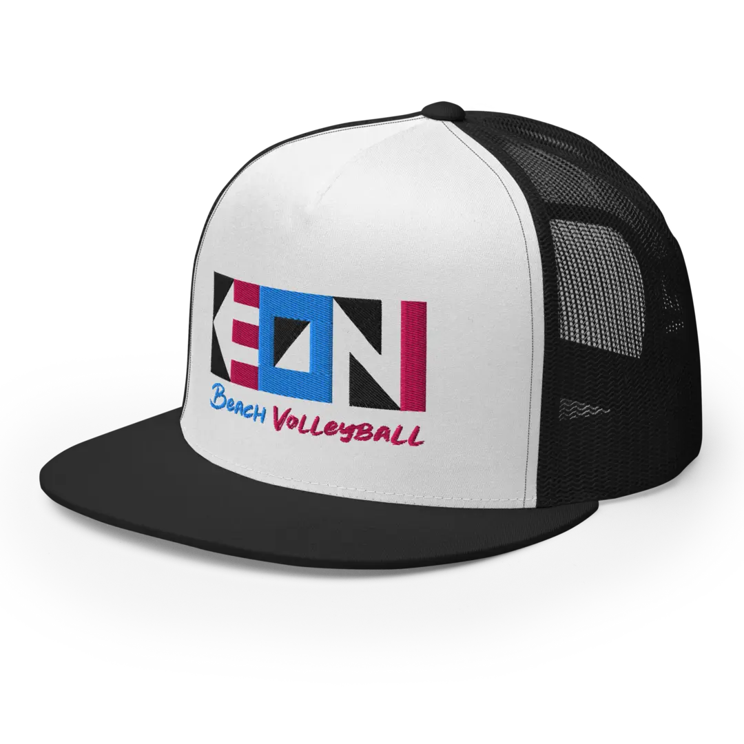 Keoni 80s Logo, Mesh Snapback Trucker - Image 2