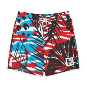 Men's Boardshorts Red Palms