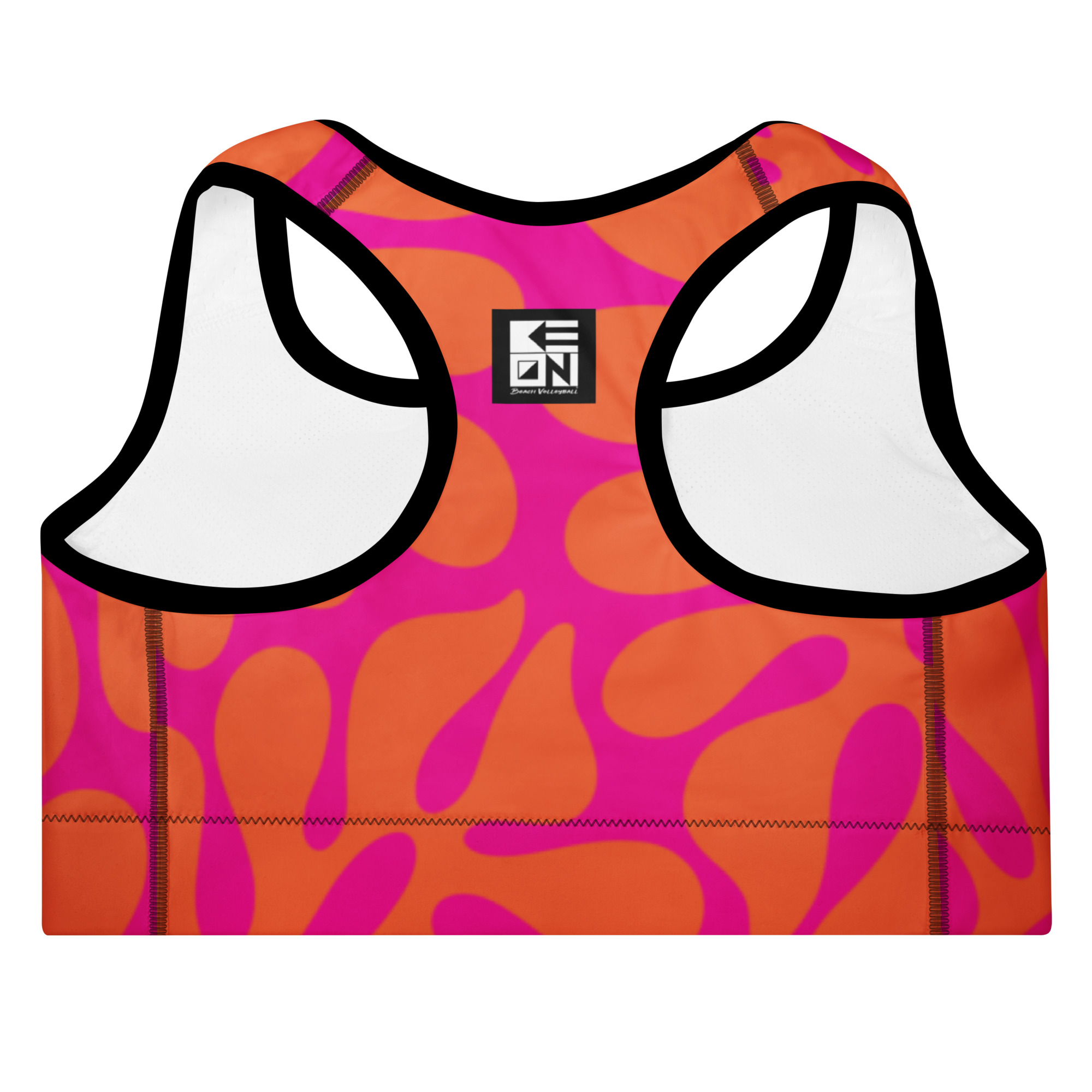 Monstera Padded Sports Bra - Image 2