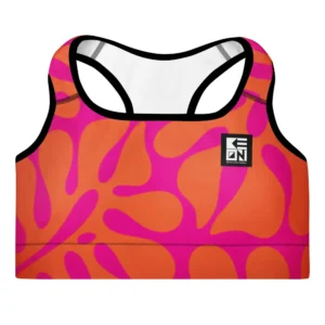 Monstera Padded Sports Bra