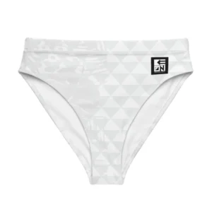 Haka White High-Waisted Bikini Bottom