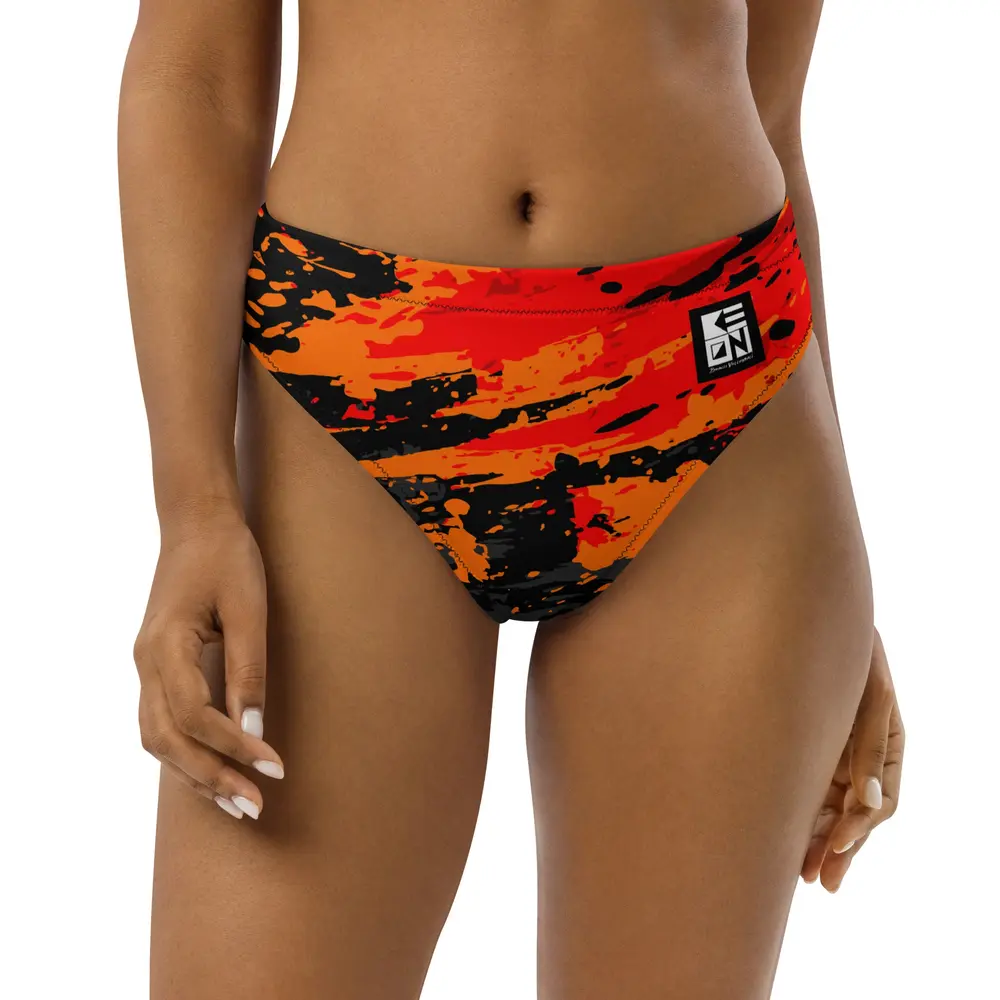 Hot Lava High-Waisted Bikini Bottom - Image 2