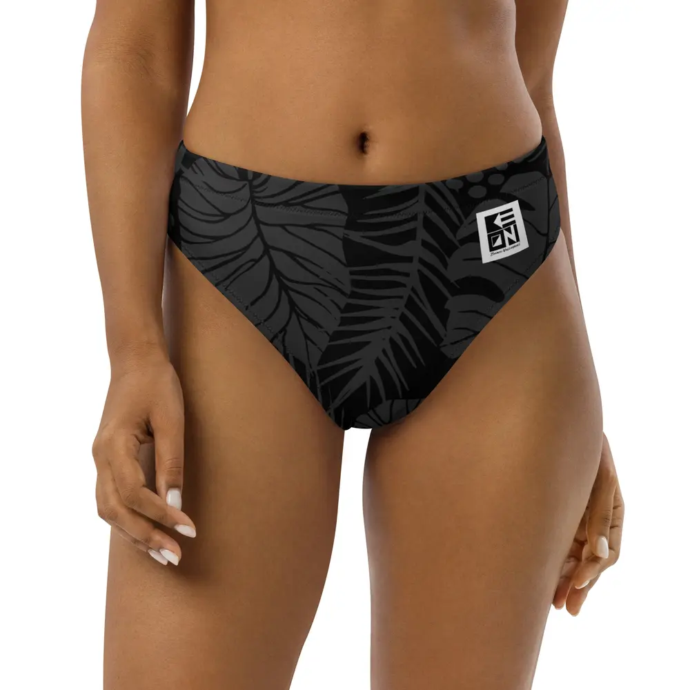 Pro Palms Black High-Waisted Bikini Bottom - Image 2