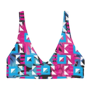 Logo Pattern Sports Top