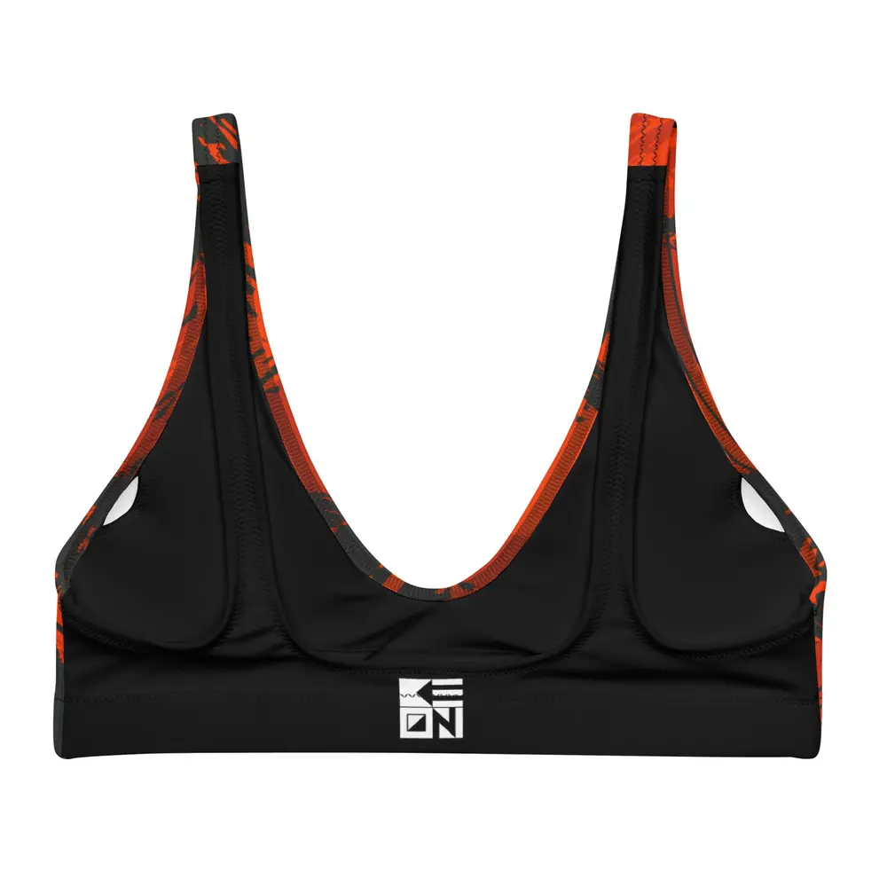 Red Grunge Sports Top - Image 2
