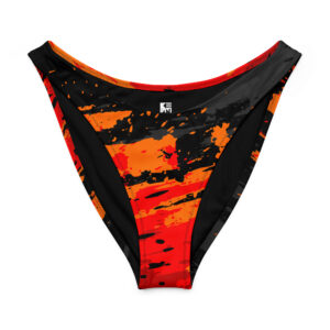 Hot Lava V-cut bikini bottom