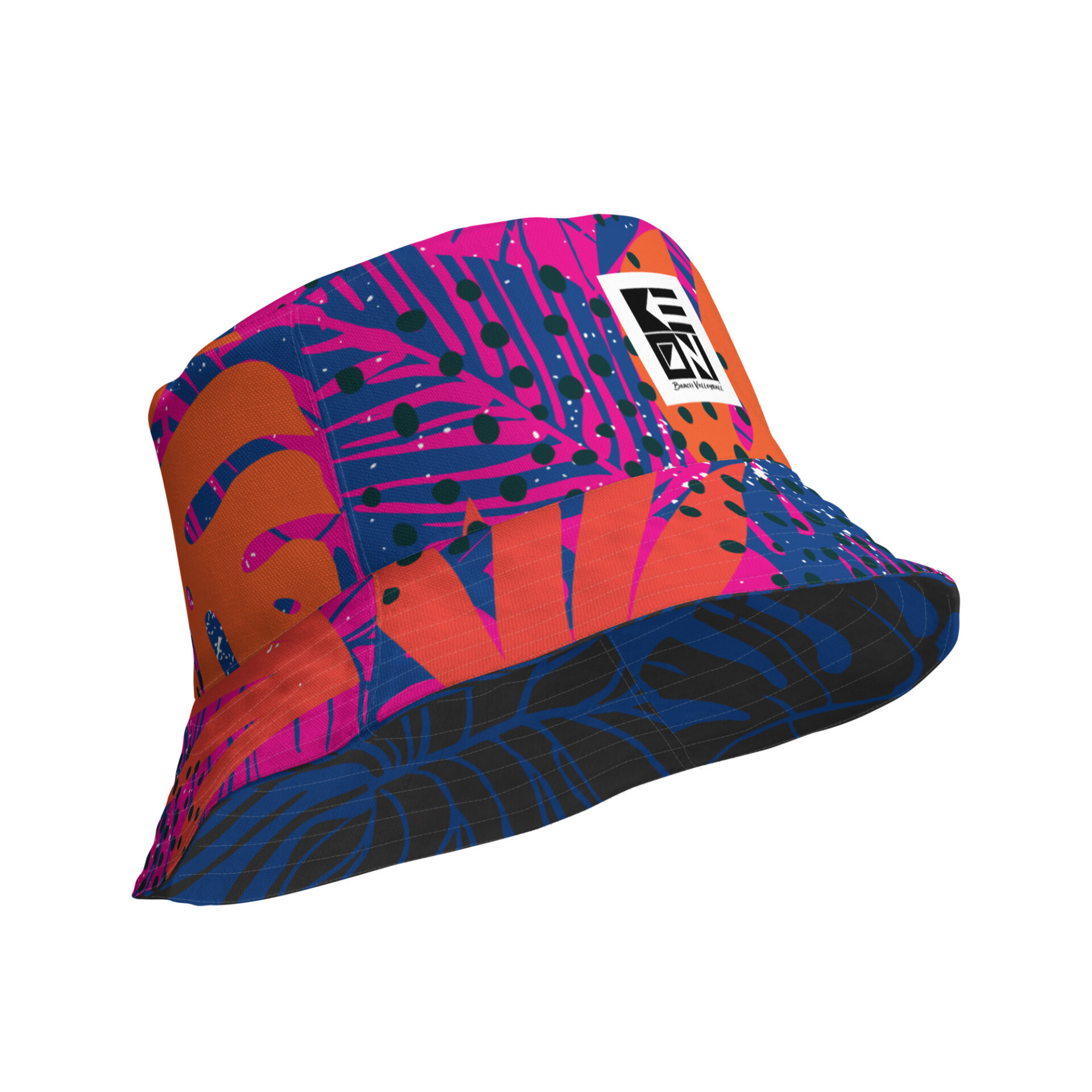Kalaheo Palms Reversible Bucket Hat