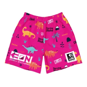 Pink Dino Volley Shorts