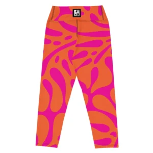 Yoga Monstera Yoga Capri Leggings