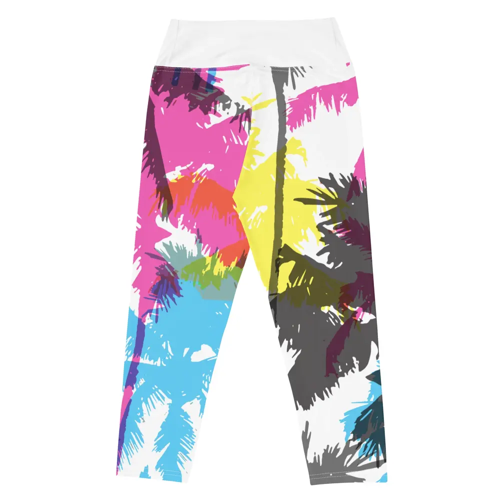 Pali Palms Capri Leggings - Image 2