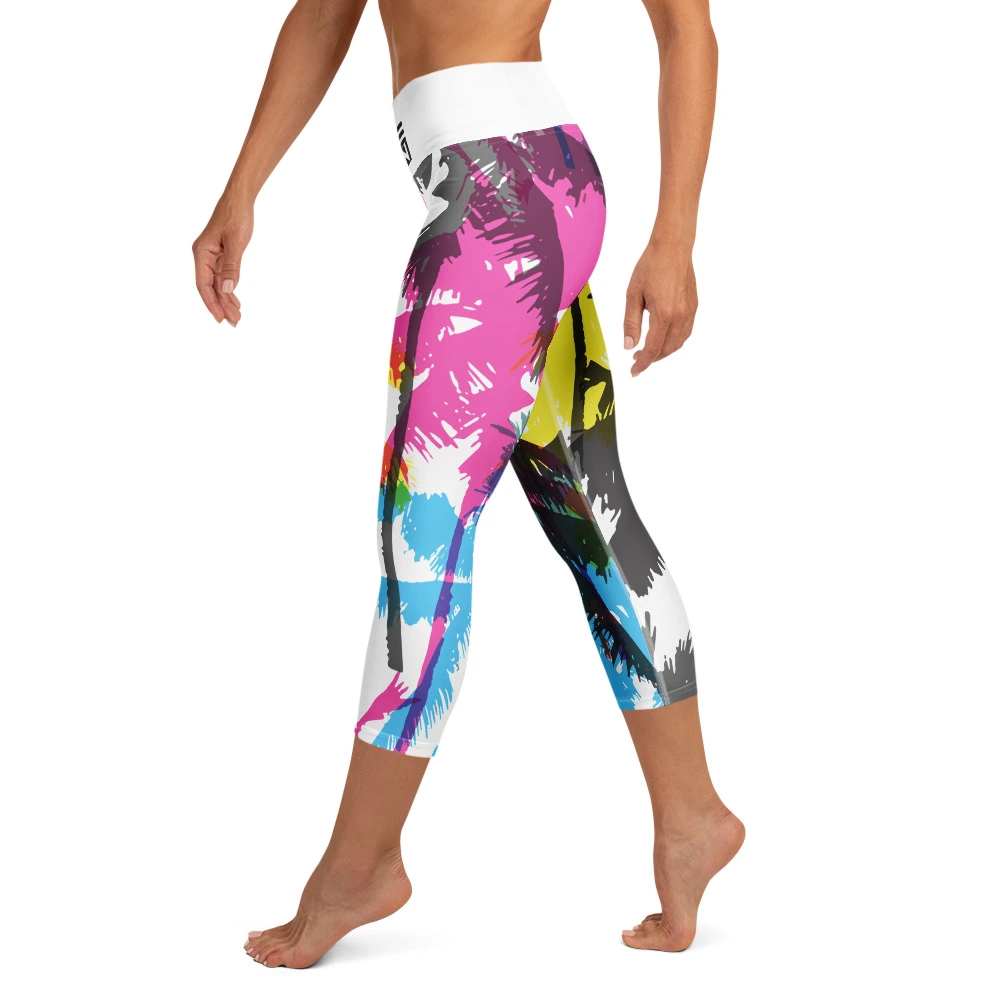 Pali Palms Capri Leggings - Image 3