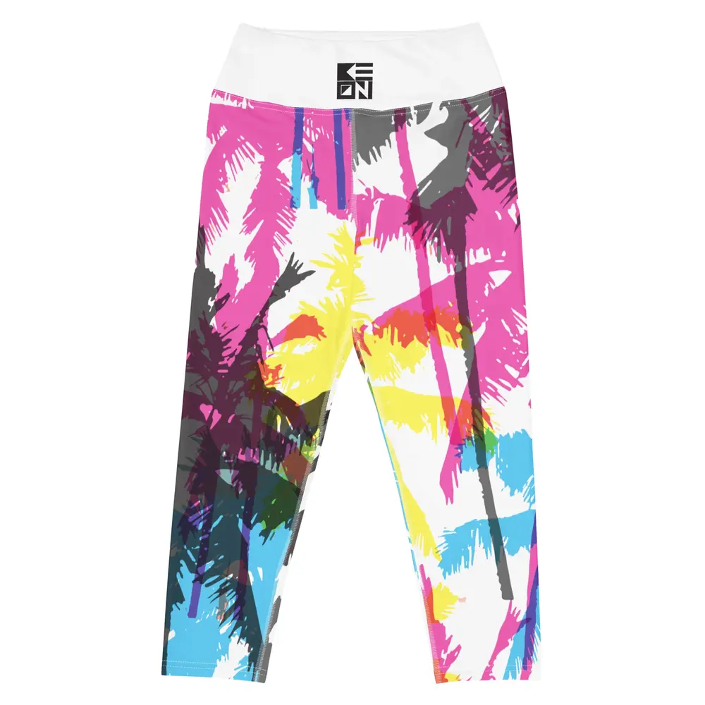 Pali Palms Capri Leggings