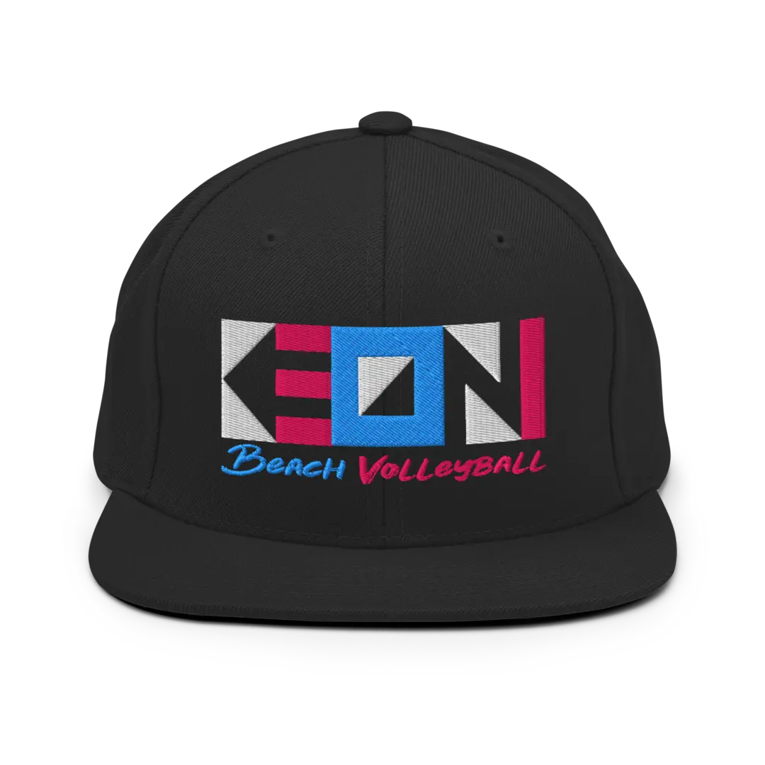 Keoni 80s Logo Snapback Hat - Image 7