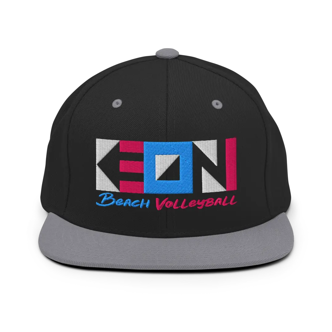 Keoni 80s Logo Snapback Hat - Image 3