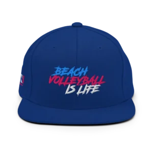 Beach Volleyball is Life Snapback Hat