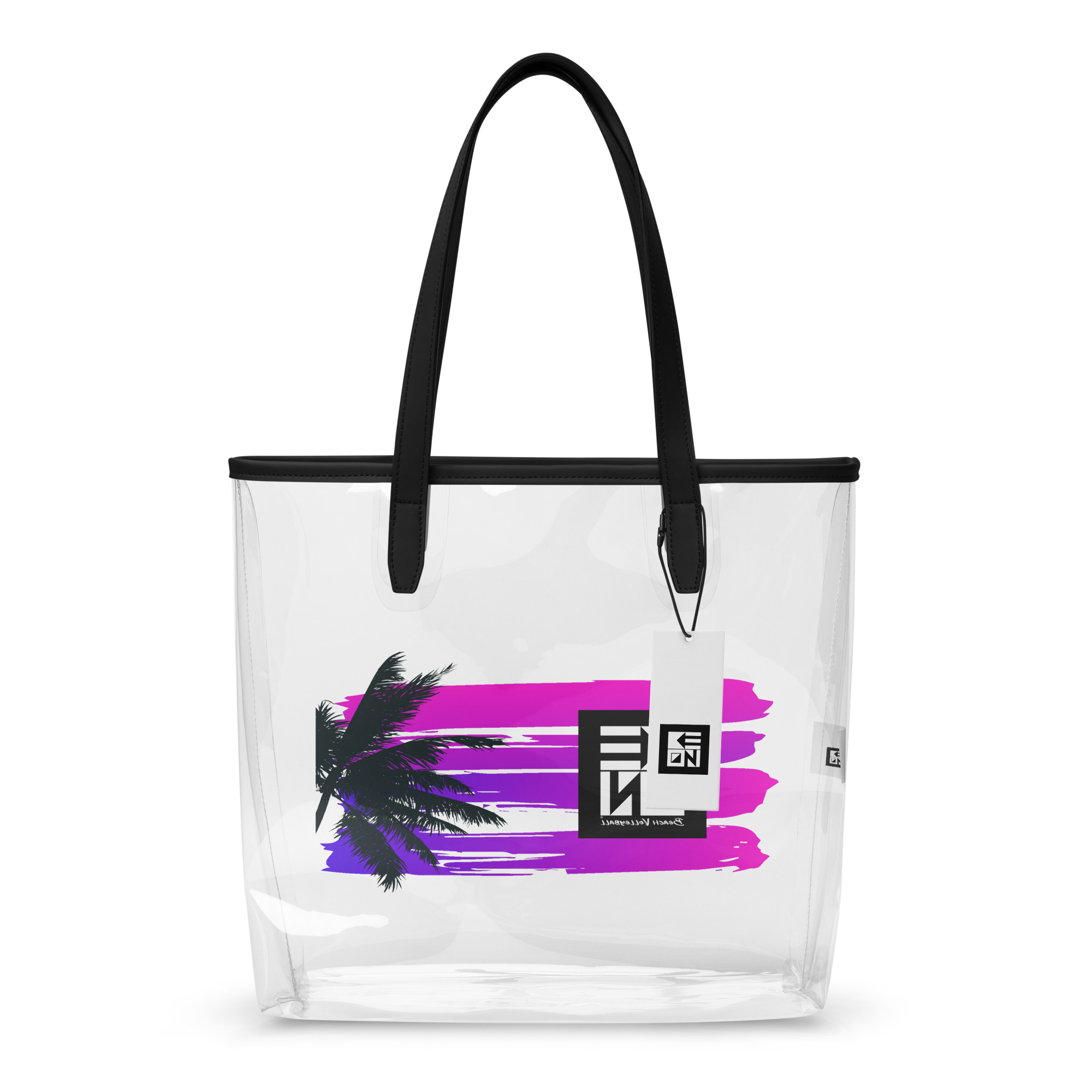Waikiki Clear Beach Bag - Image 6