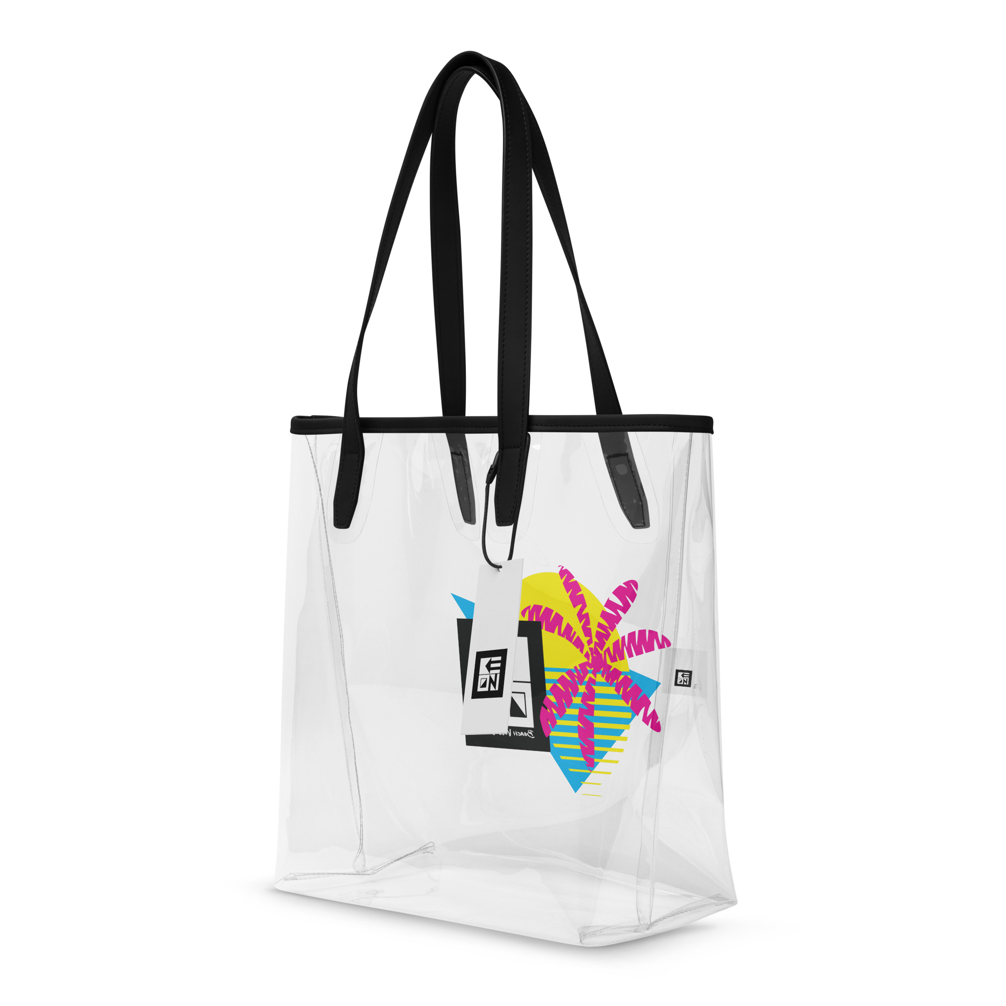 Miami Clear Beach Bag - Image 5