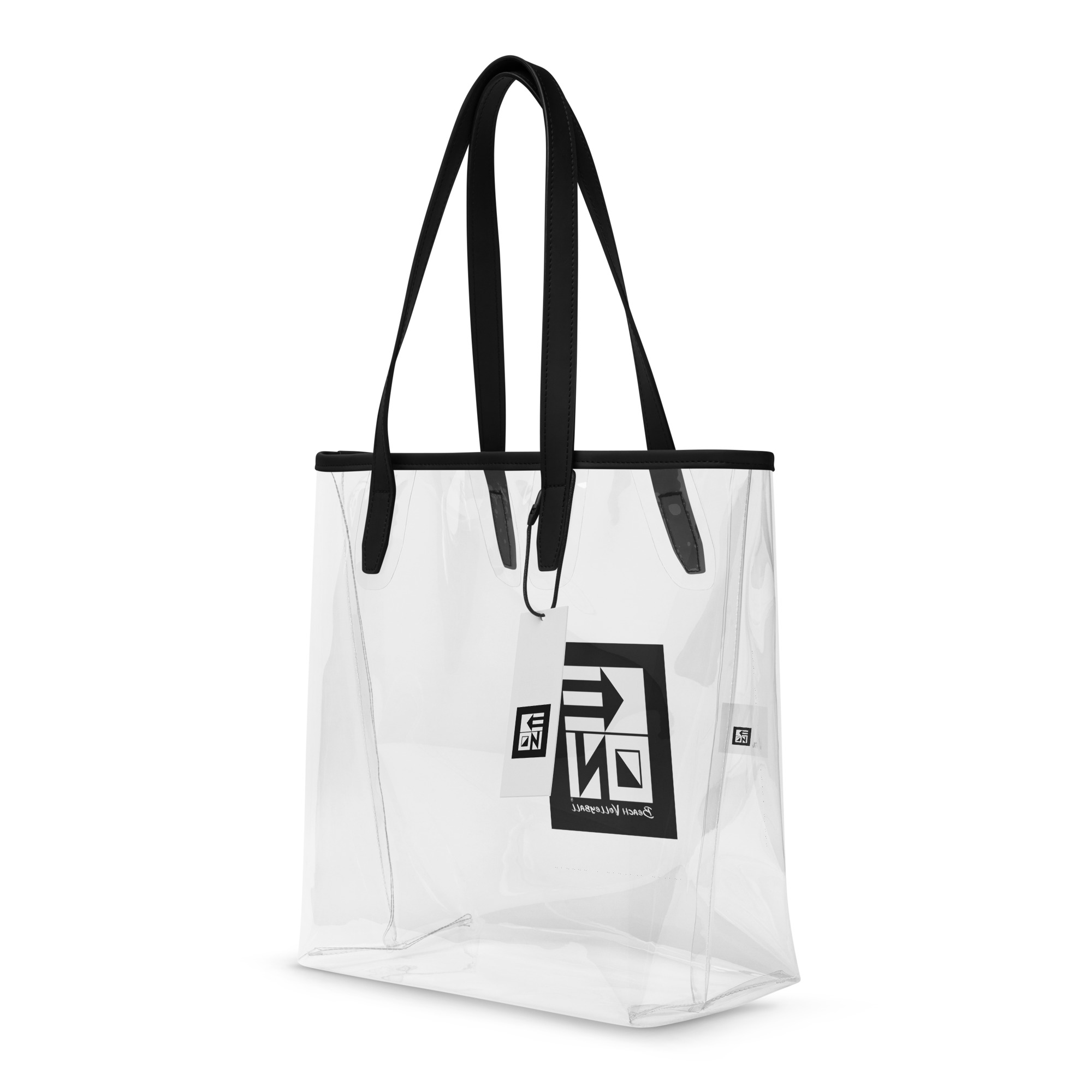 Keoni Logo Clear Beach Bag - Image 3