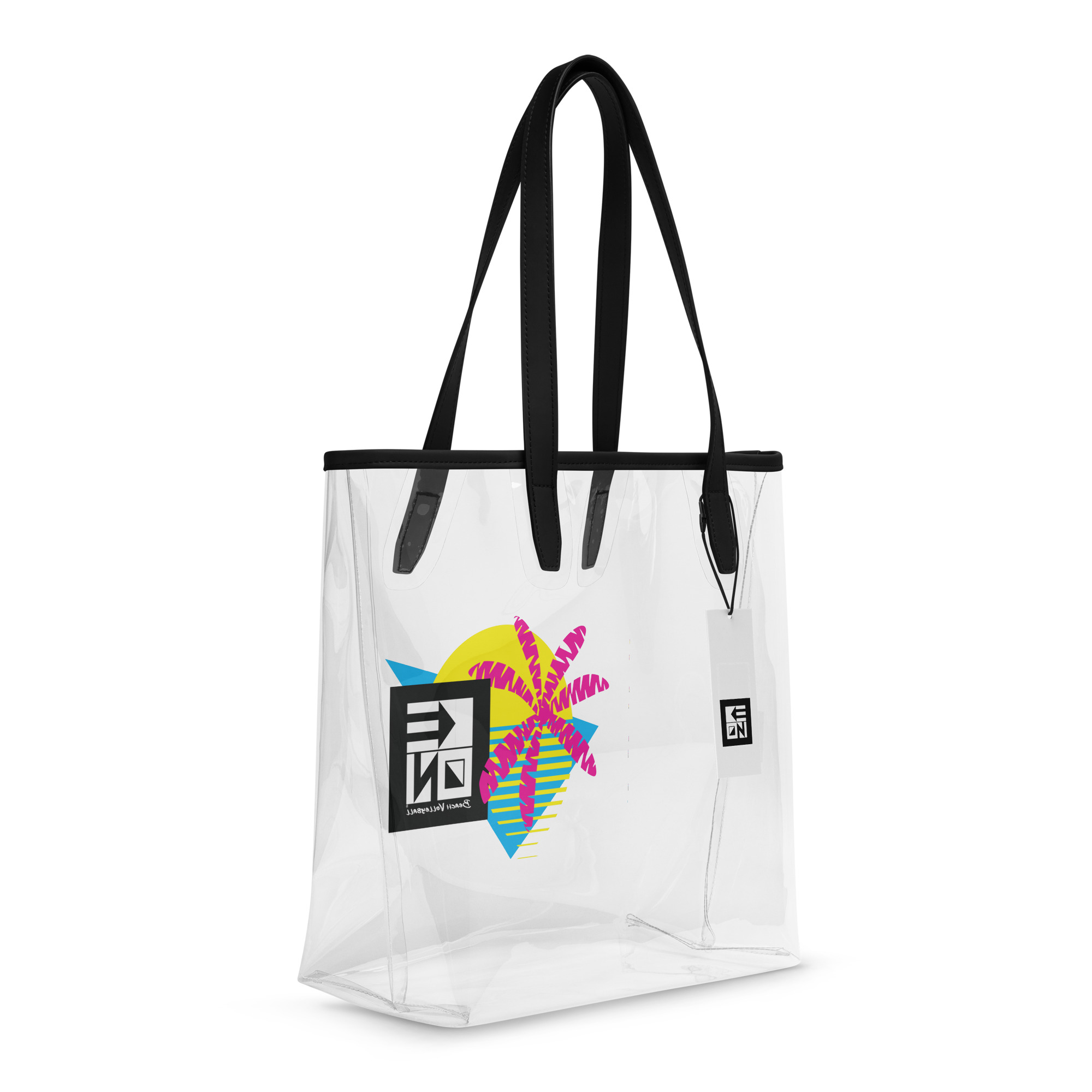 Miami Clear Beach Bag - Image 3