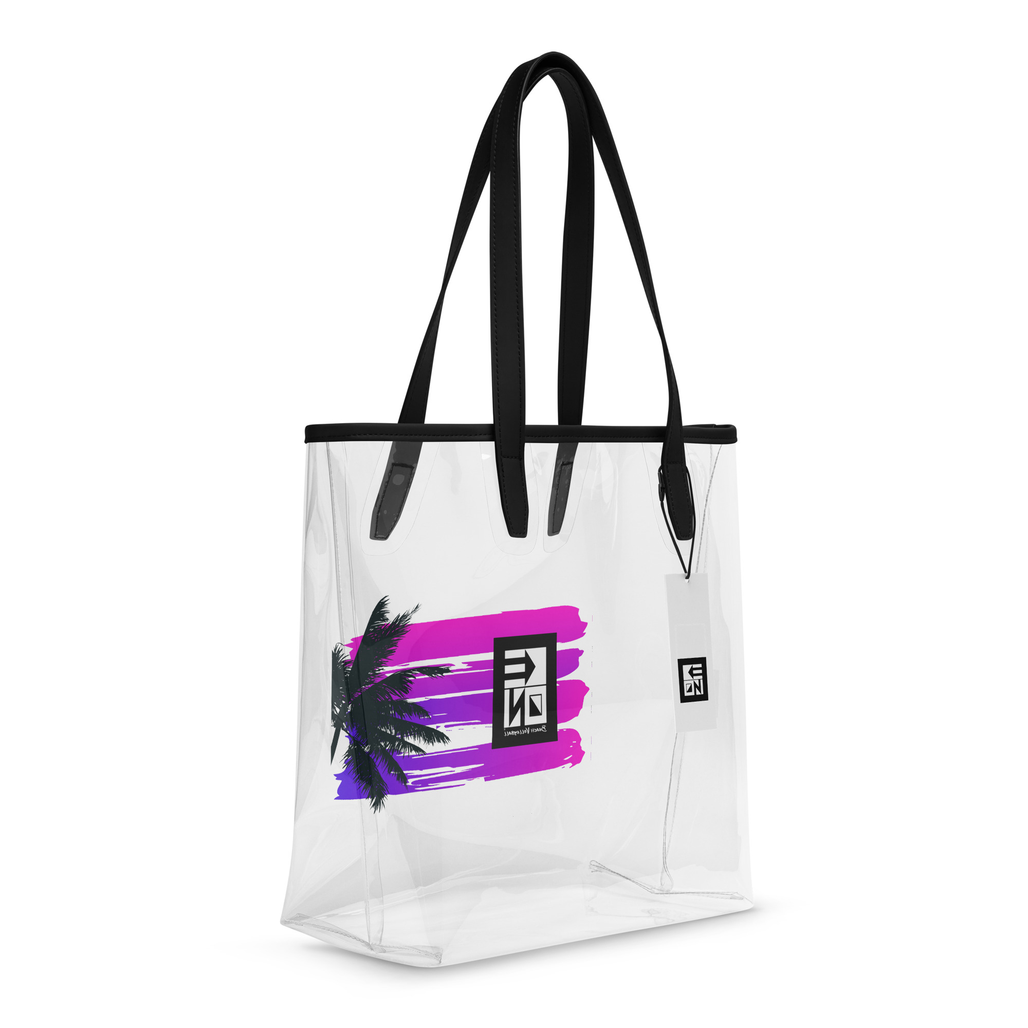 Waikiki Clear Beach Bag - Image 2