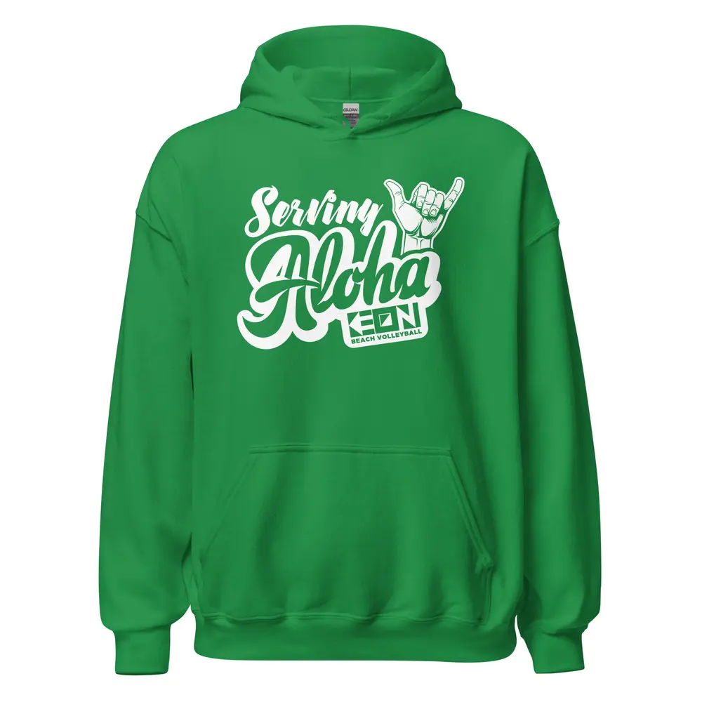 Serving Aloha Heavy Hoodie