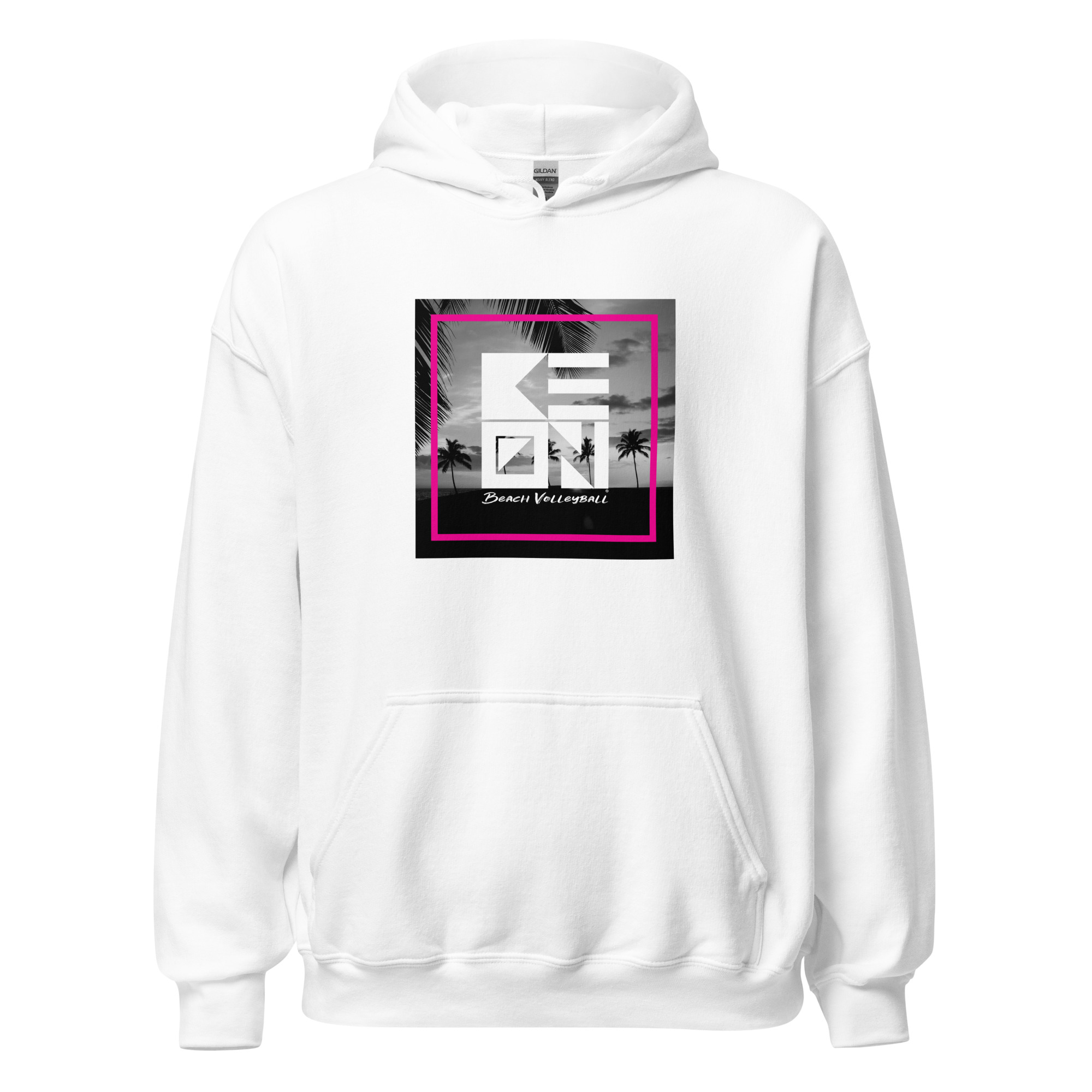 Hawaiian Skyline Heavy Hoodie - Image 2