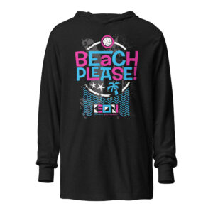 Beach Please Light Hoodie