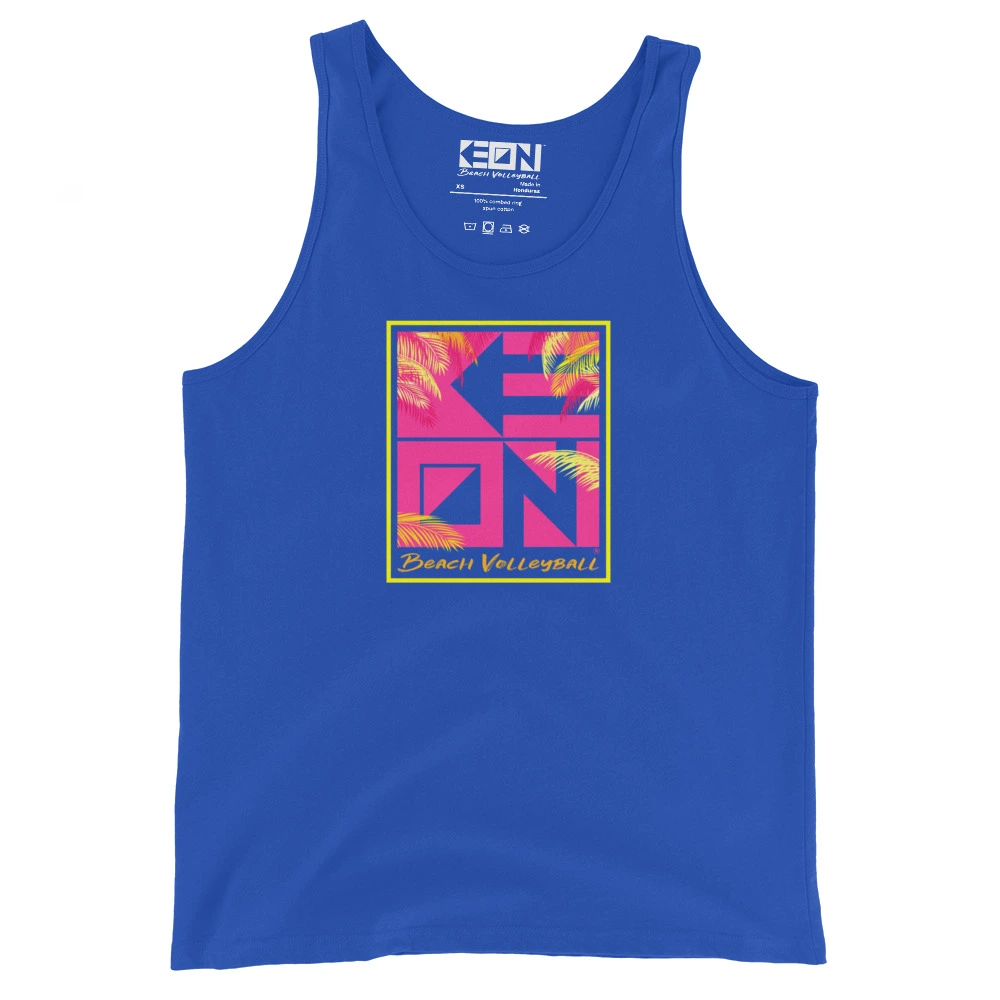 Pink Palms Tank Top - Image 2
