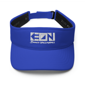 Keoni White Logo Visor